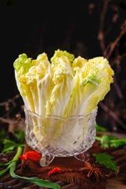 新鲜娃娃菜食材