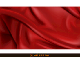 节日红布矢量素材
