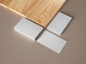 高级感名片样机