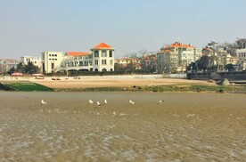 海边沙滩风景 