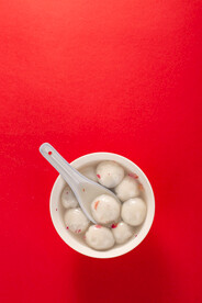 手工汤圆美食