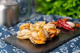 美味食物海鲜扇贝