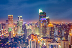 城市夜间 城市夜景图 旅游摄影