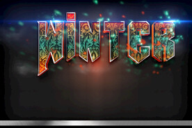 彩色纹理特效字