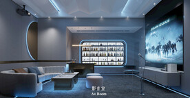 影音室效果图