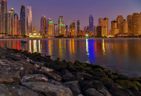 迪拜 城市建筑   城市风光 