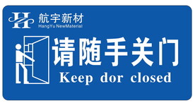 请随手关门标志