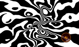 艺术波浪线背景