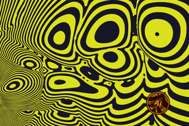 视错觉等高线背景