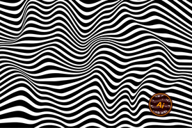 视错觉曲线纹理背景