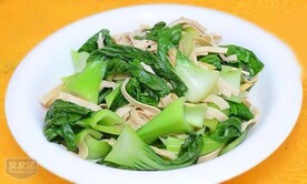 豆皮奶白菜