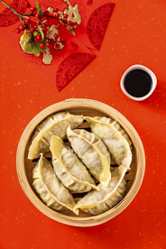 手工水饺美食