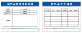危大工程告示牌