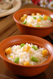 粗粮蒸米饭