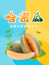 新鲜哈密瓜 