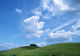 湛蓝的天空    