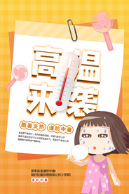 夏季防暑海报