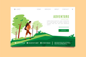 冒险徒步登陆页面