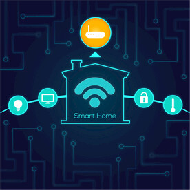 智慧城市家庭智能元素