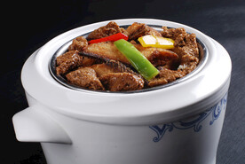 酒肆烤麸煨带皮