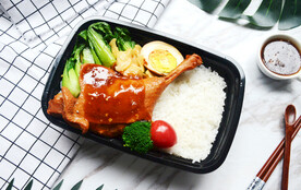 醇香鸭腿便当
