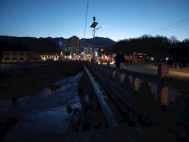 庄浪河夜景