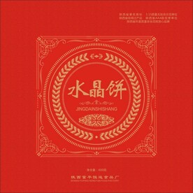 食品礼盒展开图