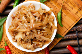 榨菜下饭菜美食