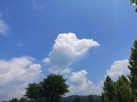 蓝天白云