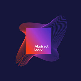 几何彩色渐变元素