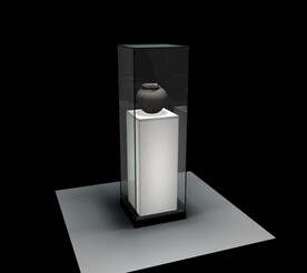 C4D模型 文物展柜