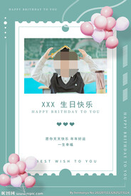 生日快乐海报