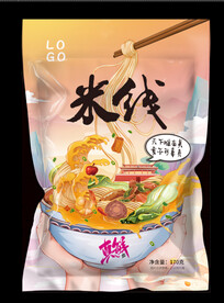 过桥米线包装