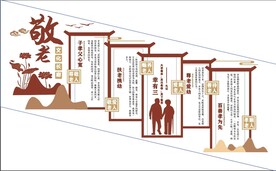 养老文化墙