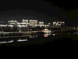 夜色灯光