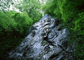 山涧溪流         