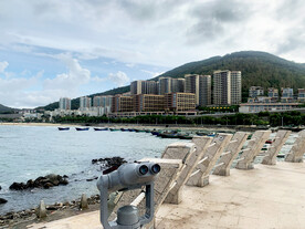 阳江海陵岛大角湾放生台