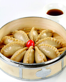 玉米面蒸饺