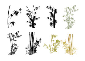 中国风竹子设计素材