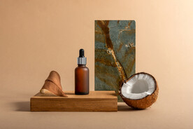 女士高端奢华化妆品牌样机 