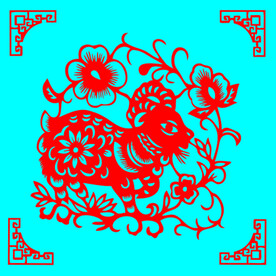 羊剪纸