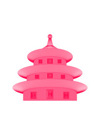 城门建筑线条素材