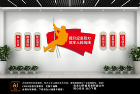 应急管理消防文化墙