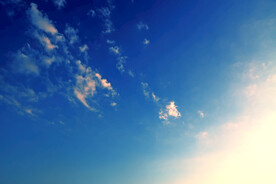 蓝天白云