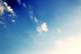 蓝天白云