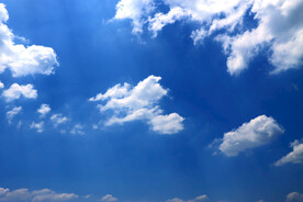 蓝天白云