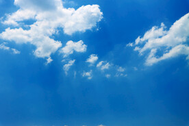 蓝天白云