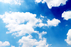蓝天白云