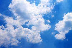 蓝天白云