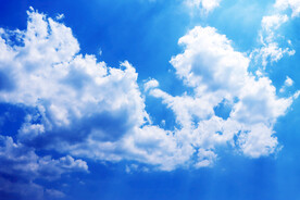 蓝天白云